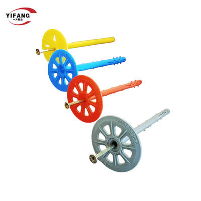 Phích cắm tường bằng thép mạ kẽm Cách nhiệt bằng nhựa Ốc vít Chốt