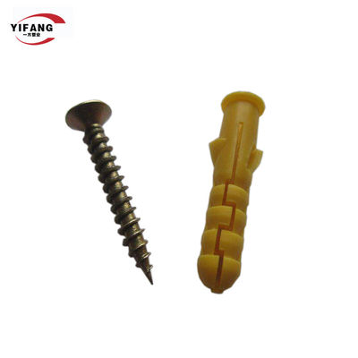 Phích cắm tường cách nhiệt bằng nylon bền bỉ 8 * 80 Neo mở rộng bằng nhựa