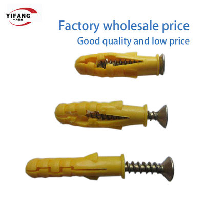 Ốc vít mở rộng 6x30mm 8x40mm Chốt bê tông nhựa Bảo vệ môi trường