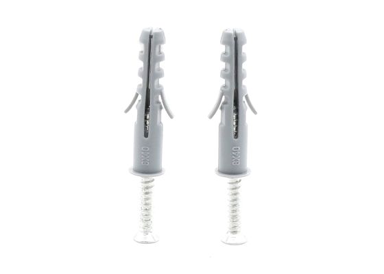 Ổ cắm tường bằng nhựa 10 * 50mm Neo mở rộng phích cắm tường có thể tùy chỉnh