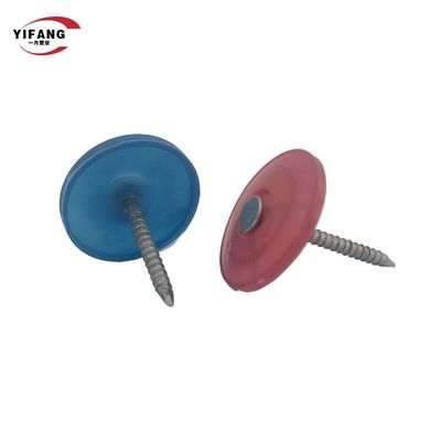 Kim loại bền Đinh vít bằng nhựa Nắp đinh vít để bọc nhà Chống lão hóa Trọng lượng nhẹ