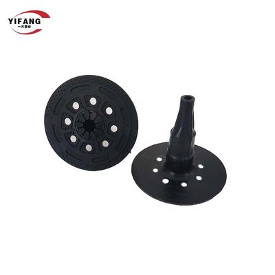 50mm Đĩa đen hdpe cách nhiệt đinh dài 120mm