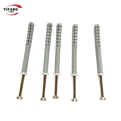 Phích cắm tường bằng thép mạ kẽm bằng nhựa Mở rộng neo chống va đập