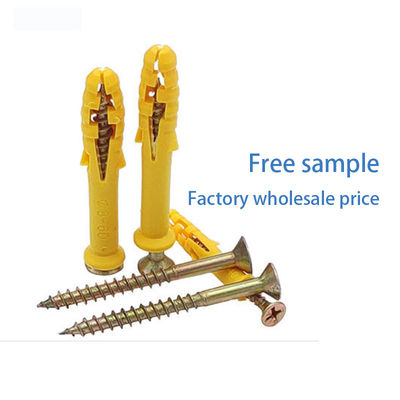 ISO 80 * 40mm PE PP Nylon Mở rộng bằng nhựa Neo phích cắm vít bằng nhựa